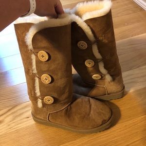 TALL BUTTON UGG BOOTS
